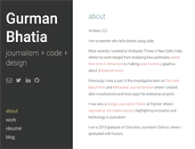 Tablet Screenshot of gurmanbhatia.com